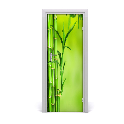 Naklejka samoprzylepna na drzwi Bambus