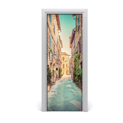 Fototapeta samoprzylepna na drzwi Uliczki we Włoszech