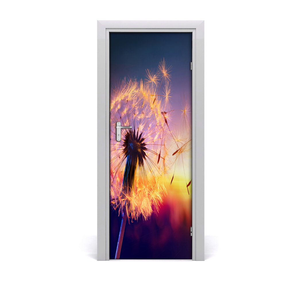 Nalepka Naklejka fototapeta na drzwi Dmuchawiec