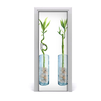 Okleina Naklejka fototapeta na drzwi Bambus