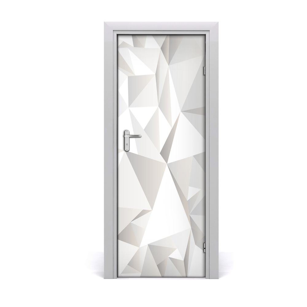 Naklejka fototapeta na drzwi Abstrakcyjne białe tło