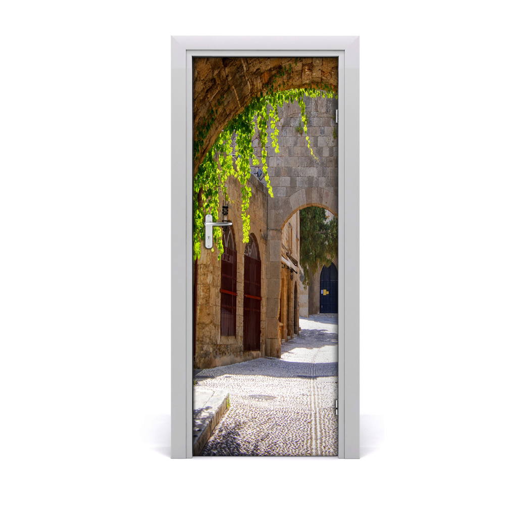 Fototapeta samoprzylepna na drzwi Urokliwe uliczki
