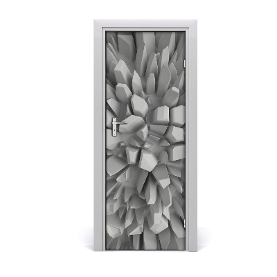 Naklejka samoprzylepna na drzwi Abstrakcja 3D