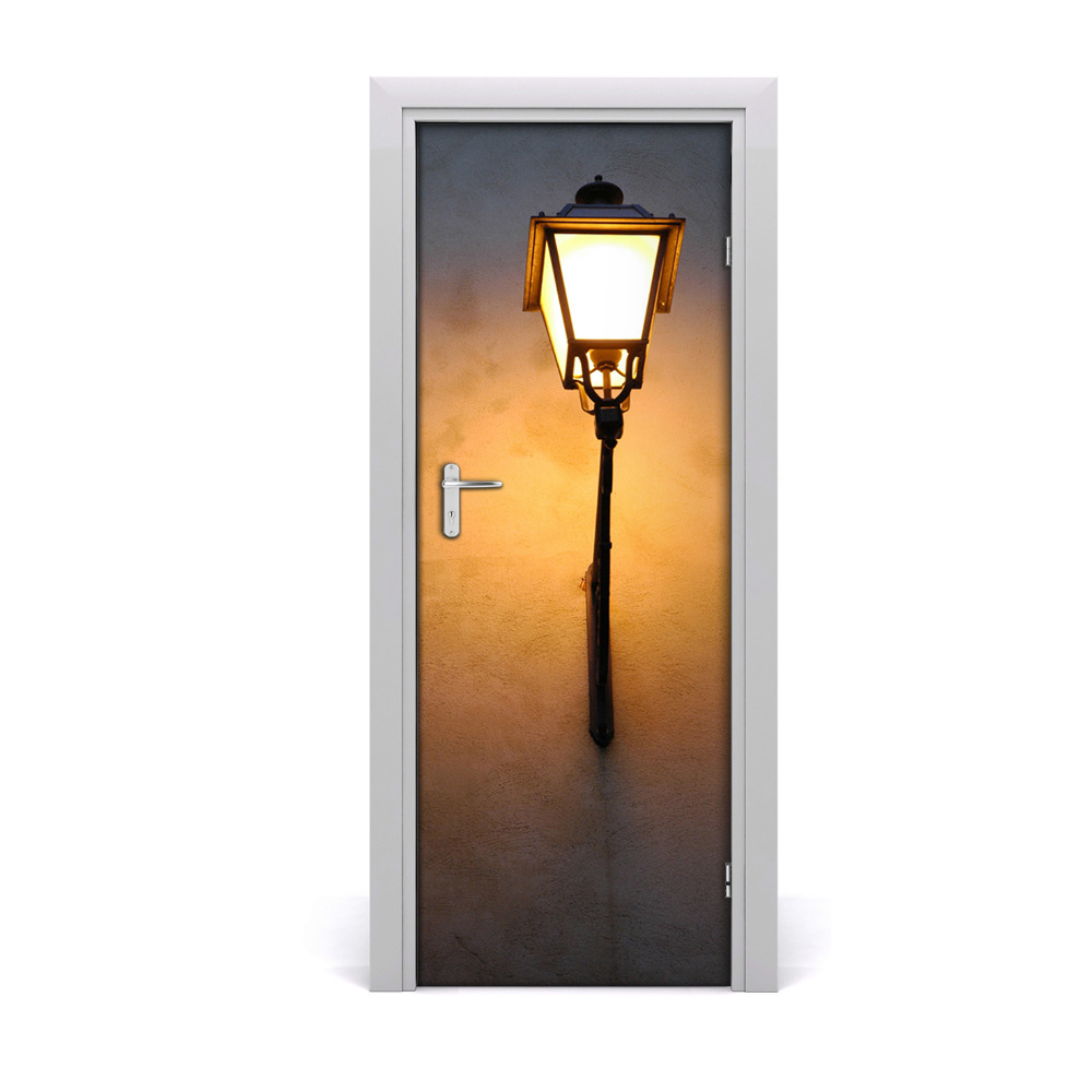 Fototapeta samoprzylepna drzwi Latarnia uliczna