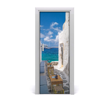 Fototapeta samoprzylepna na drzwi Uliczka nad morzem