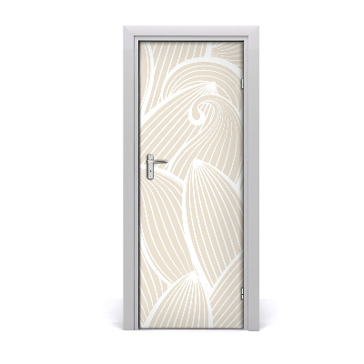 Okleina samoprzylepna na drzwi Płatki kwiatów