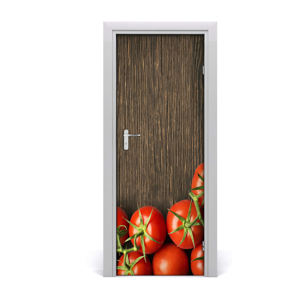 Naklejka na drzwi samoprzylepna Pomidorki