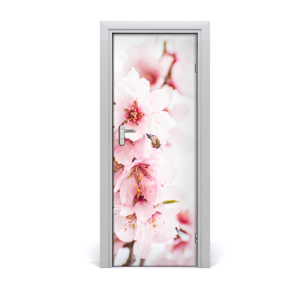 Naklejka samoprzylepna okleina Różowe kwiaty