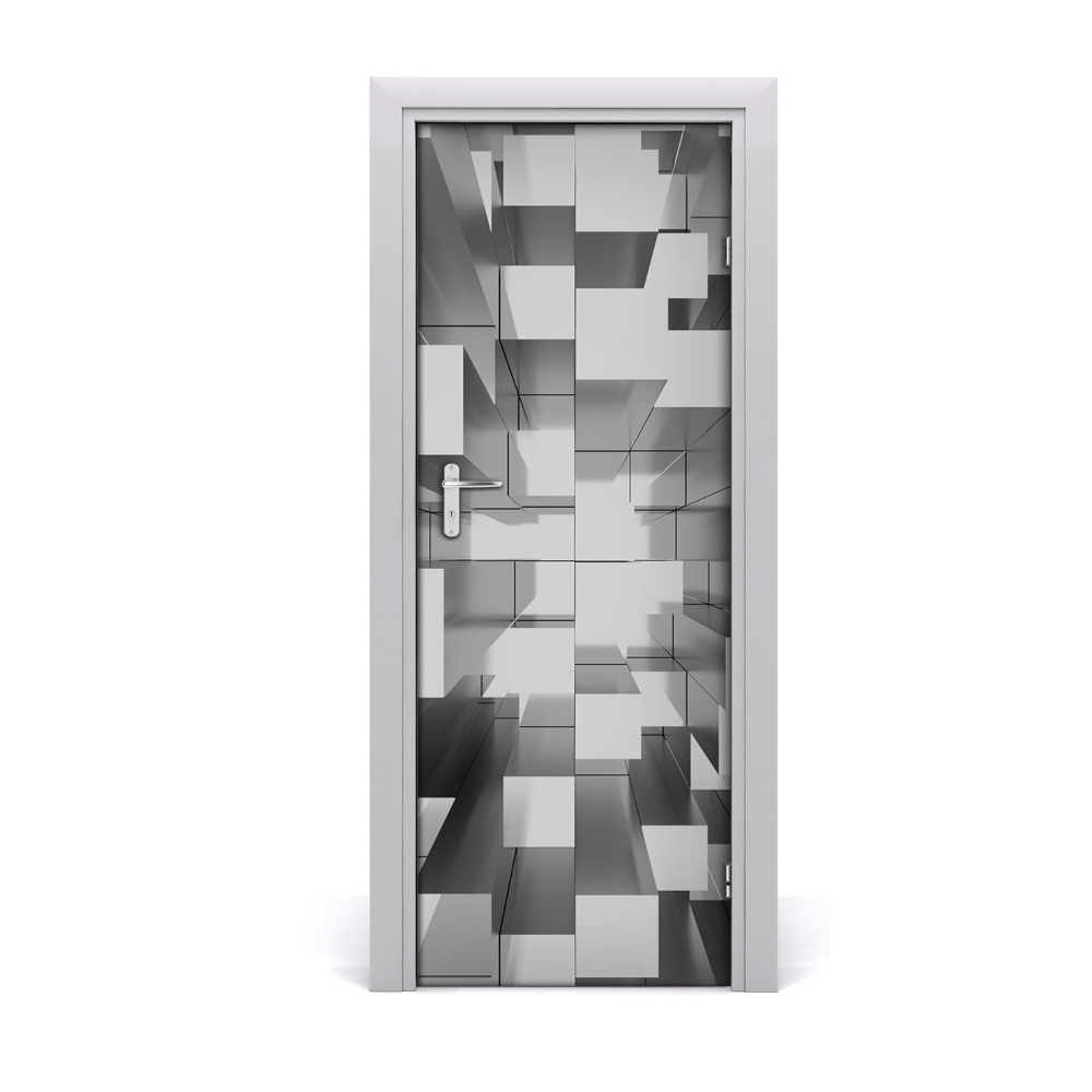 Naklejka samoprzylepna na drzwi Abstrakcja tło