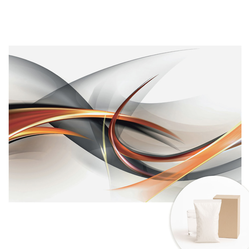 Tapeta fotograficzna flizelinowa Energetyczna abstrakcja nowoczesnych kształtów