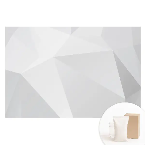 Fototapeta na flizelinie Szare geometryczne formy elegancja nowoczesność