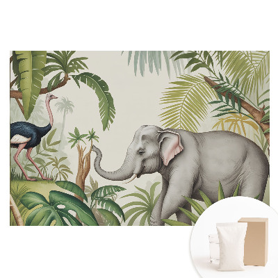 Fototapeta flizelinowa z nadrukiem Egzotyka natury w klasycznym stylu