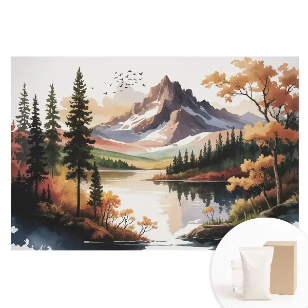 Flizelinowa fototapeta Jesienna górska panorama