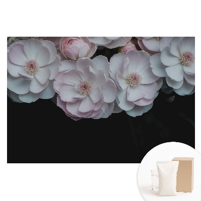 Fototapeta flizelinowa Romantyczne kwiaty w subtelnych barwach