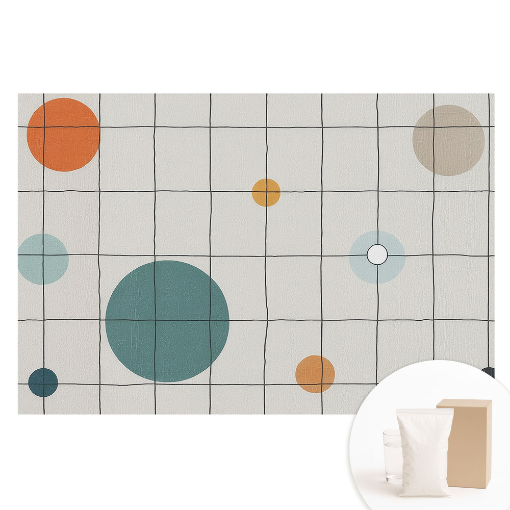 Fototapeta flizelinowa z nadrukiem Nowoczesna kompozycja geometryczna