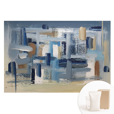 Tapeta fotograficzna flizelinowa Abstrakcyjna kolorowa kompozycja pędzli