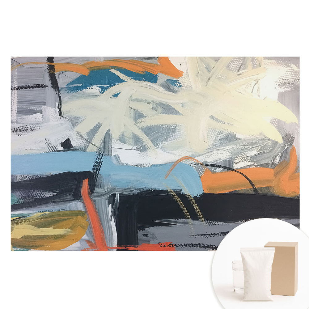 Fototapeta na flizelinie Abstrakcyjna, dynamiczna kompozycja kolorów