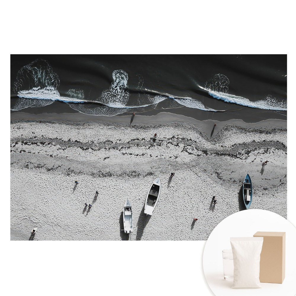 Tapeta fotograficzna na flizelinie Plaża i falujące morze