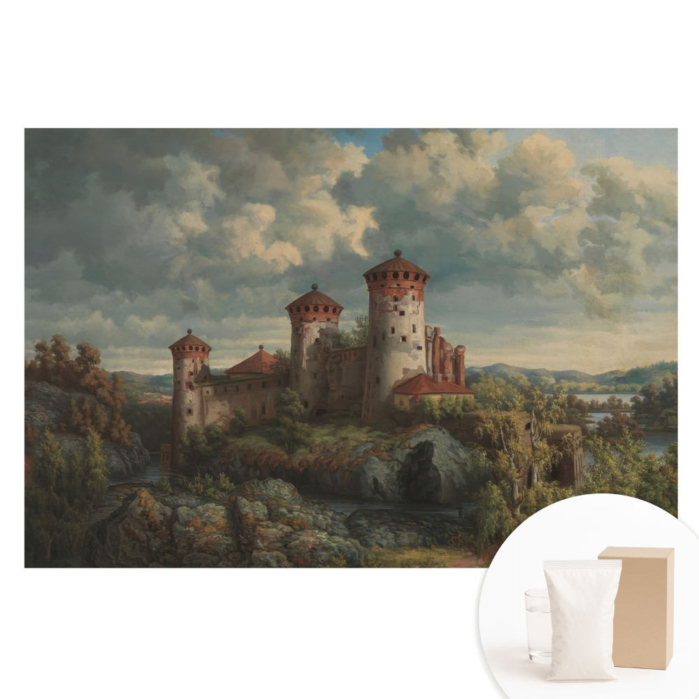 Tapeta fotograficzna na flizelinie Zamek wśród natury