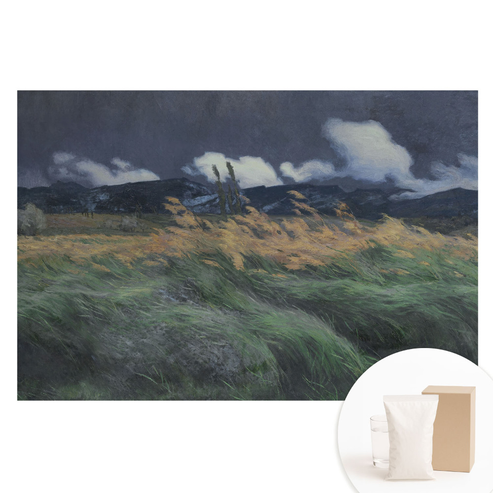 Tapeta fotograficzna flizelinowa Pejzaż z chmurami i wiatrem