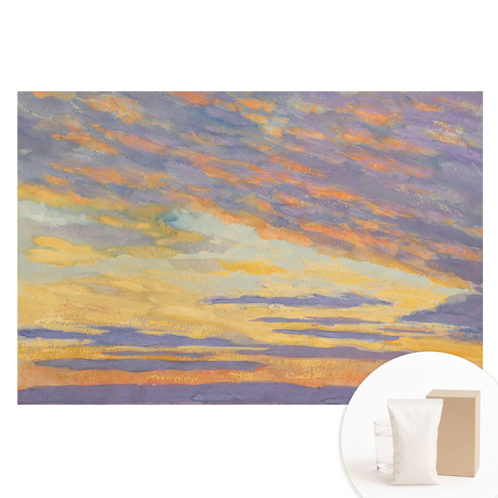 Tapeta fotograficzna na flizelinie Pastelowe niebo harmonia barw impresjonizm