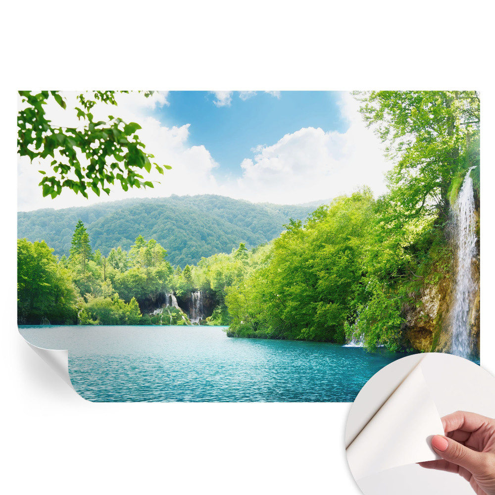 Fototapeta samoprzylepna do sypialni Naturalny wodospad