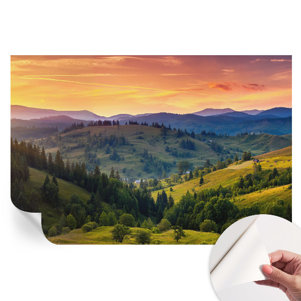 Fototapeta samoprzylepna do sypialni Górski krajobraz