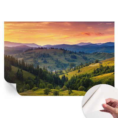 Fototapeta samoprzylepna do sypialni Górski krajobraz