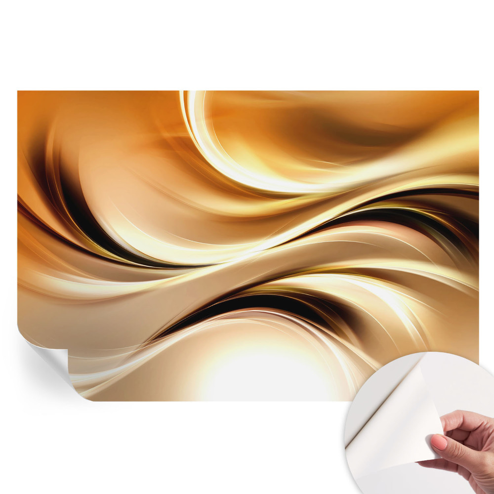 Nowoczesna fototapeta do salonu Płynne linie