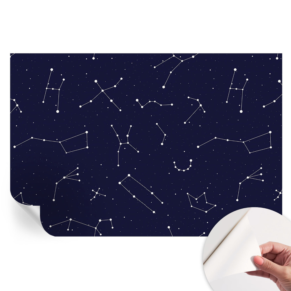 Fototapeta samoprzylepna do sypialni Astro niebo