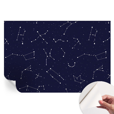 Samoprzylepna fototapeta Astro niebo do sypialni