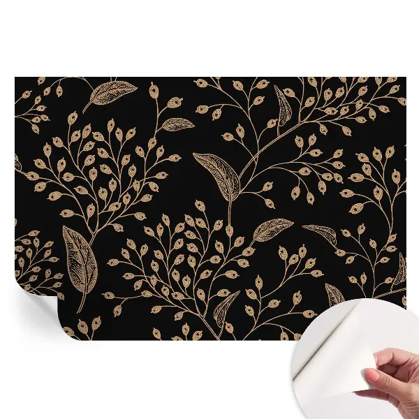 Samoprzylepna fototapeta na ścianę Botaniczna elegancja