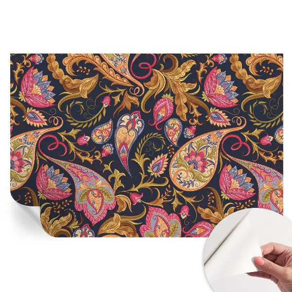 Samoprzylepna fototapeta na ścianę Kolorowy paisley