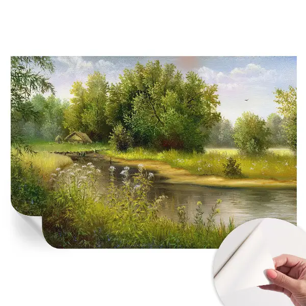 Samoprzylepna tapeta fotograficzna Wiejski pejzaż