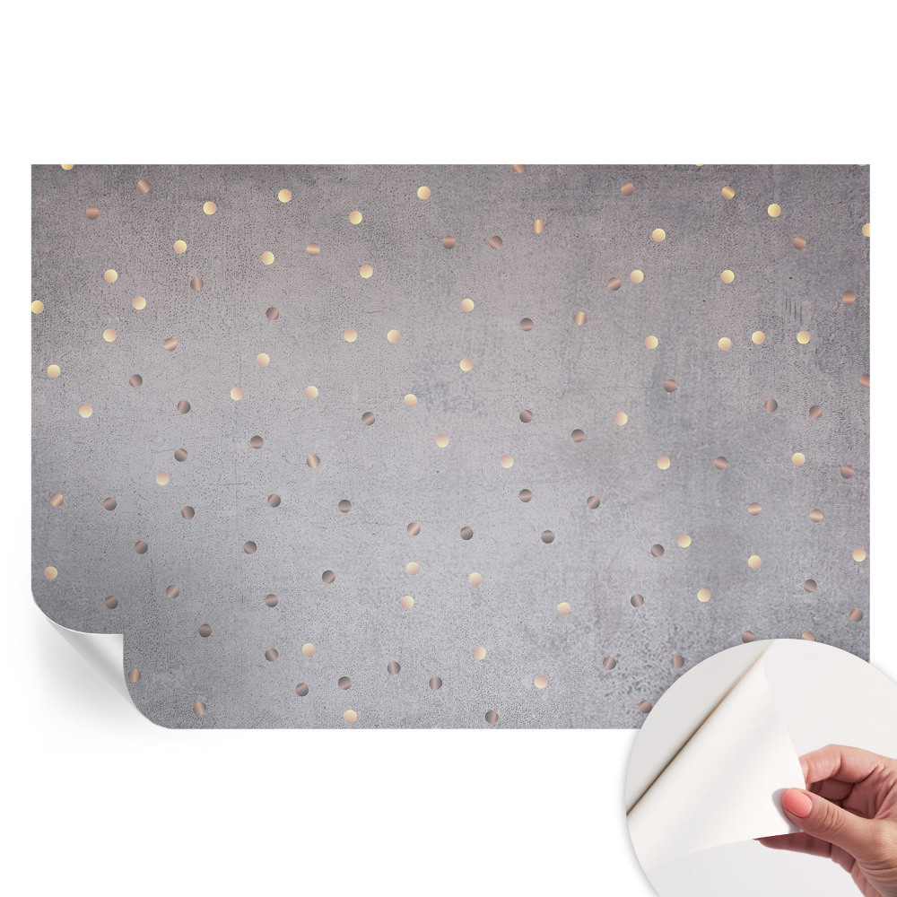 Nowoczesna fototapeta do salonu Symetryczne kropeczki