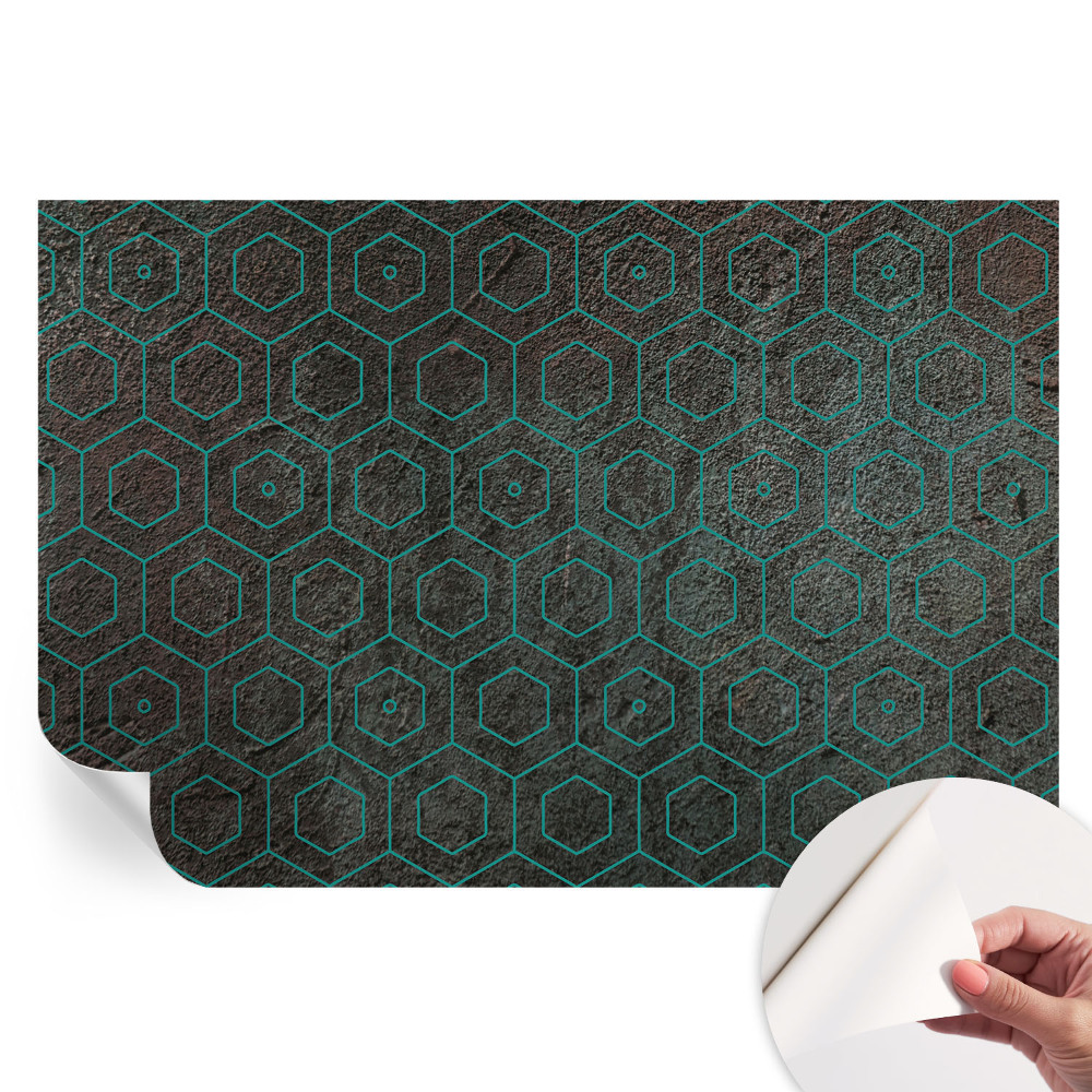 Nowoczesna fototapeta do salonu Geometryczny wzór