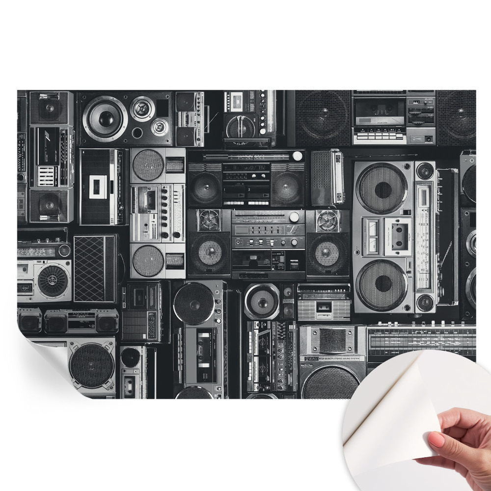 Fototapeta samoprzylepna do salonu Retro radio