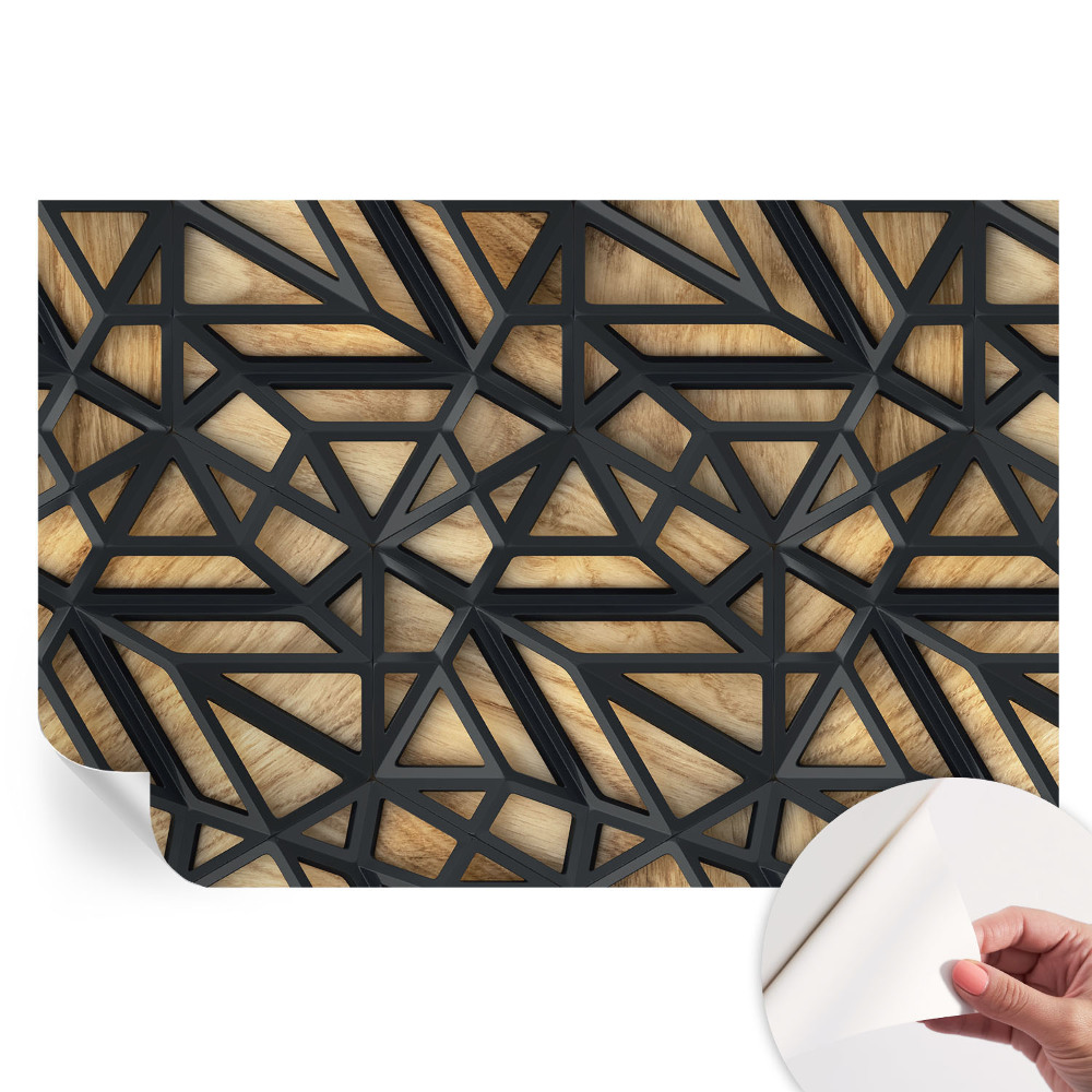 Tapeta fotograficzna samoprzylepna Geometryczne połączenie