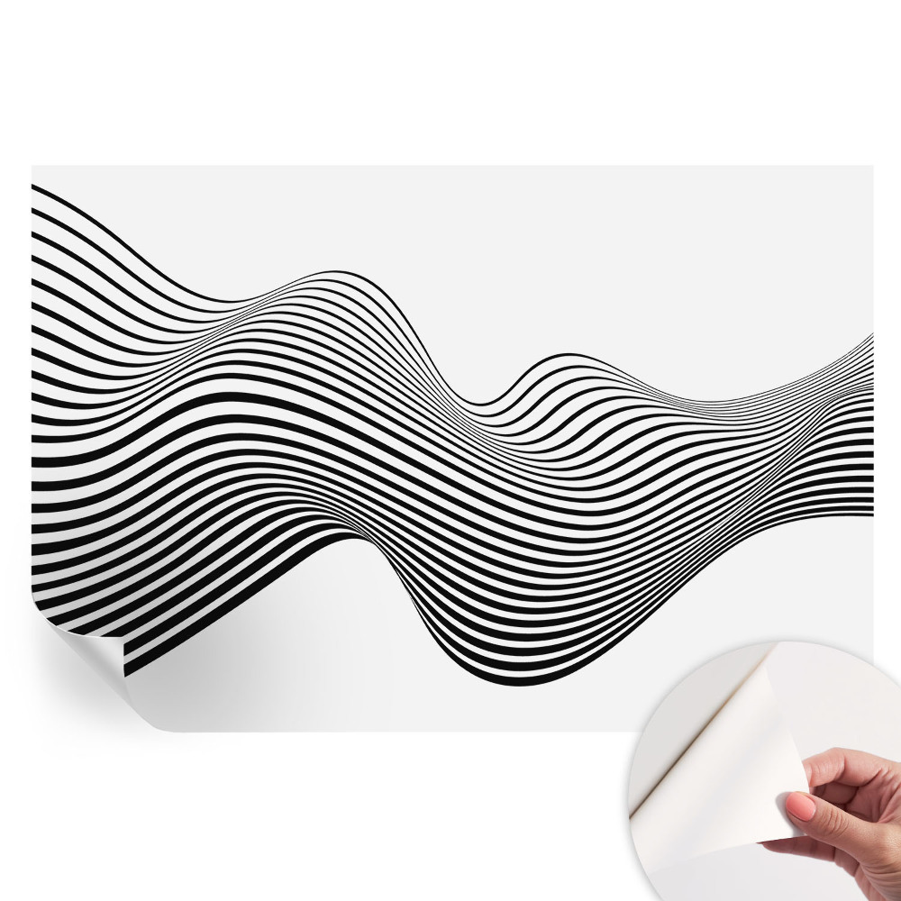 Fototapeta samoprzylepna do sypialni Dynamiczna abstrakcja