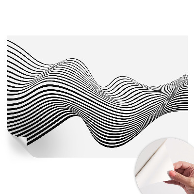 Fototapeta samoprzylepna do sypialni Dynamiczna abstrakcja