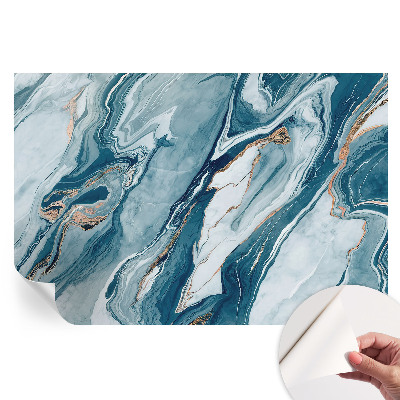 Samoprzylepna fototapeta na ścianę do salonu Mineralna elegancja