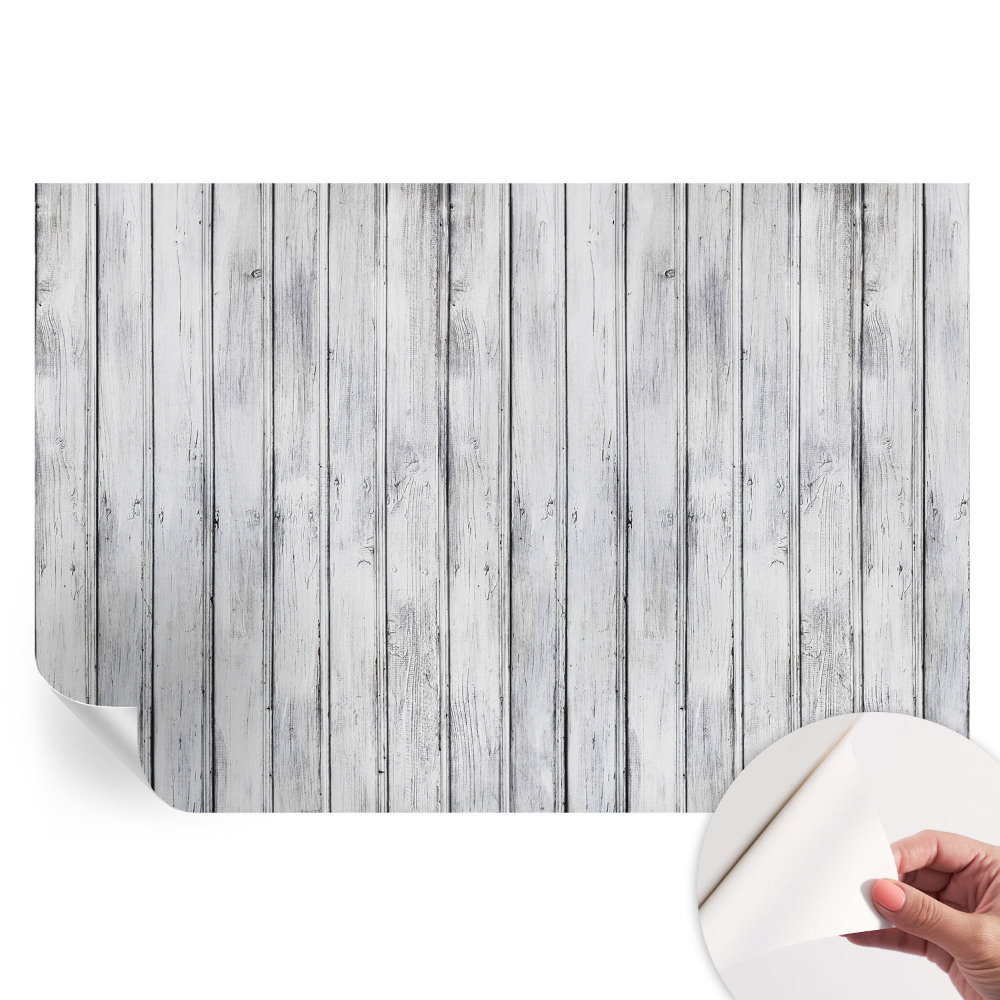 Tapeta fotograficzna samoprzylepna Drewniane deski