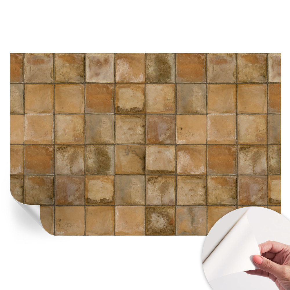 Fototapeta samoprzylepna na ścianę Rustykalna mozaika