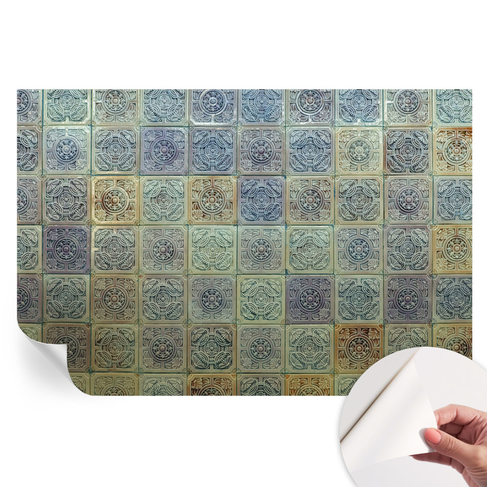 Tapeta fotograficzna samoprzylepna Geometryczne kafle