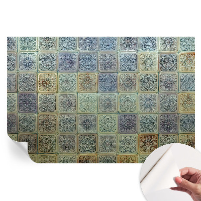 Tapeta fotograficzna samoprzylepna Geometryczne kafle