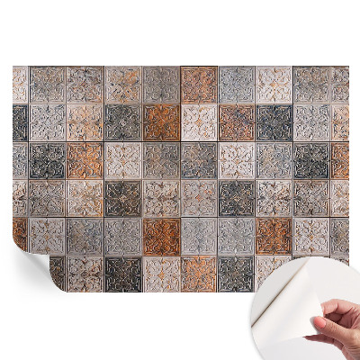 Nowoczesna fototapeta do salonu Ornamentalne kafle