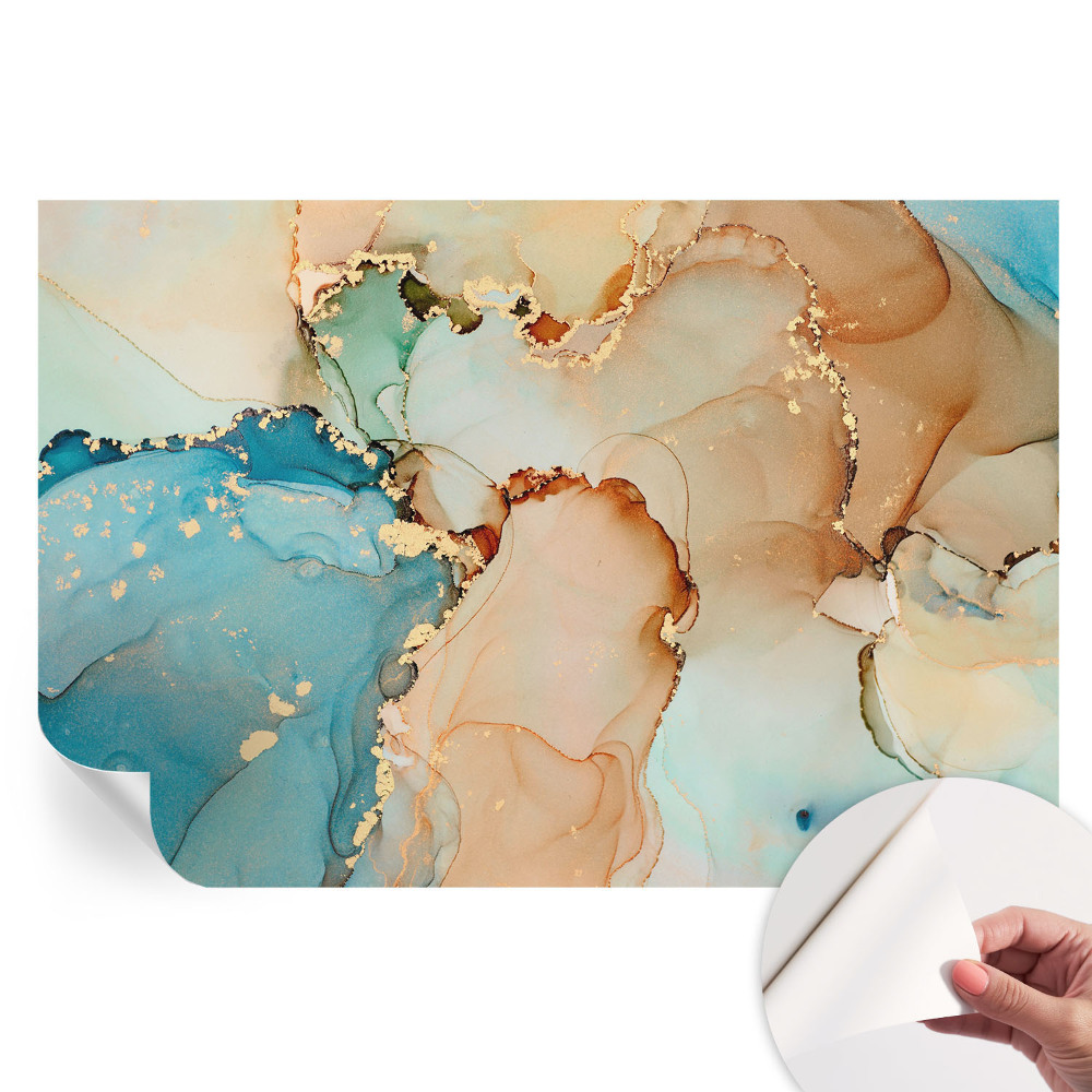 Fototapeta samoprzylepna do salonu Kolorowy abstrakt