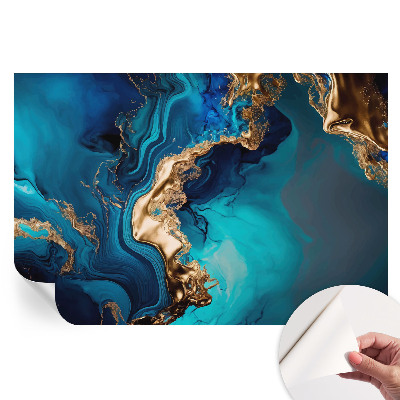 Fototapeta samoprzylepna do salonu Kolorowa abstrakcja