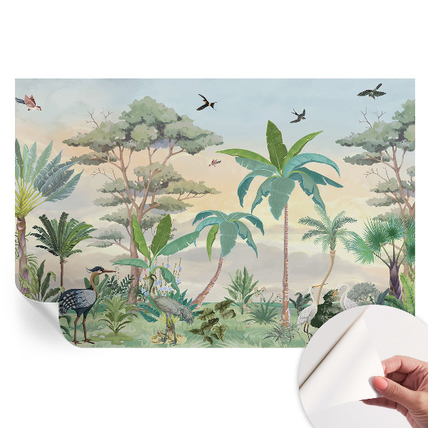 Fototapeta samoprzylepna do salonu Egzotyczna flora