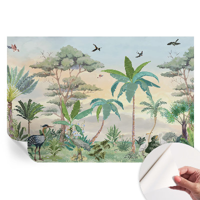 Fototapeta samoprzylepna do salonu Egzotyczna flora